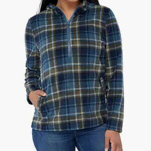 O'NEILL Julia Pullover Half Zip Fleece Hoodie Sweatshirt
